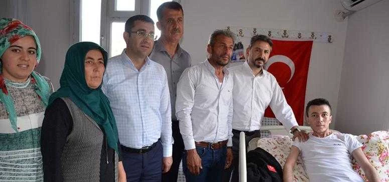 TBMM Başkanvekili Ahmet Aydın Afrin Gazisini ziyaret etti