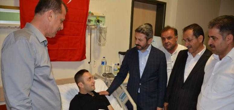 TBMM Başkanvekili Ahmet Aydın’dan Tunceli Gazisine Ziyaret