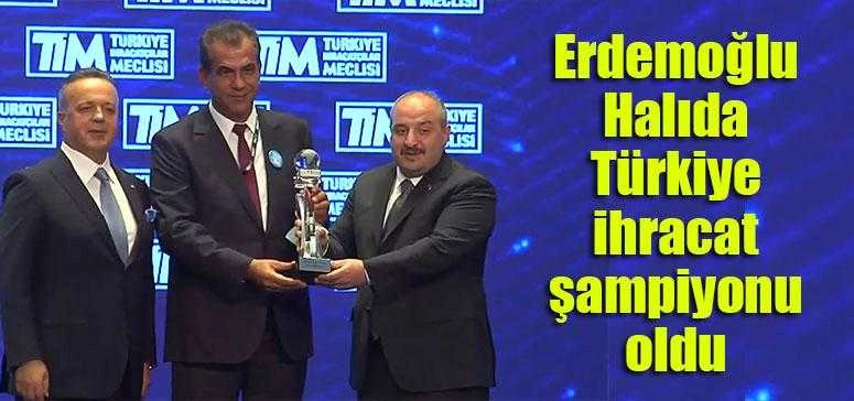 Erdemoğlu Halıda Türkiye ihracat şampiyonu oldu