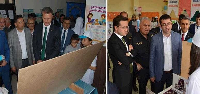 İmam Hatip Ortaokulu ve Mustafa Erdemoğlu  Anadolu Lisesi Fuar Açılışını gerçekleştirdi