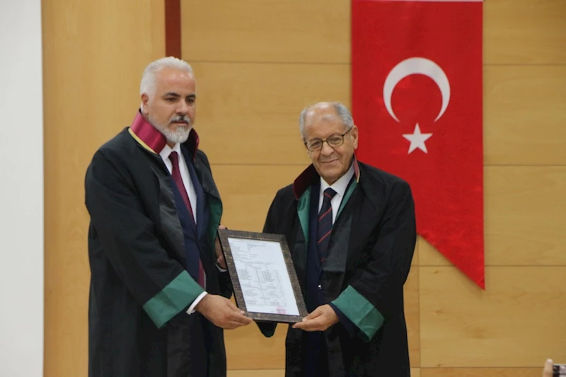 Adıyaman Barosu Başkanı Bilal Doğan, mazbatasını törenle aldı