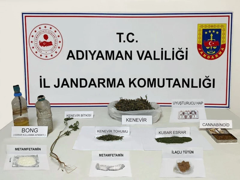 1 ayda 69 kişi uyuşturucudan gözaltına alındı