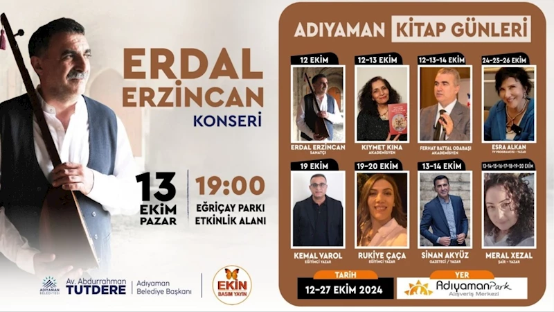 Adıyaman Kitap Günleri 12-27 Ekim