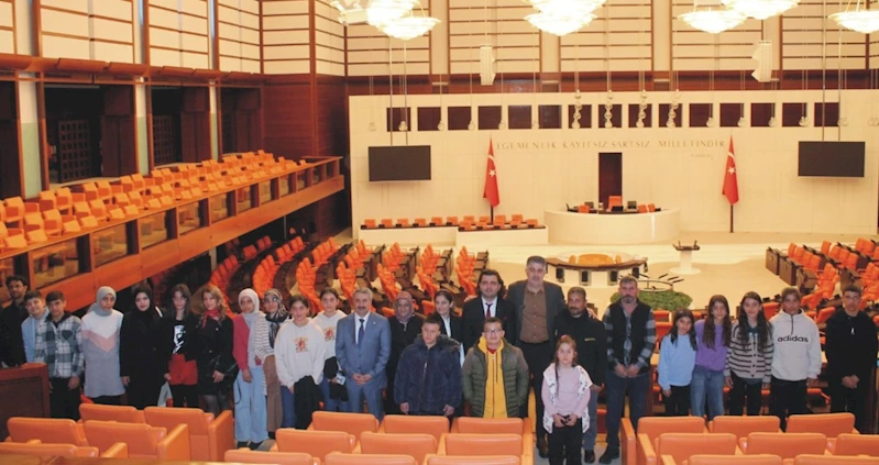 Milletvekili Şan, özel öğrencileri TBMM’de ağırladı 