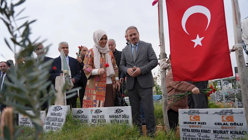 Milli Eğitim Müdürü Tosun deprem şehidi öğretmenleri unutmadı