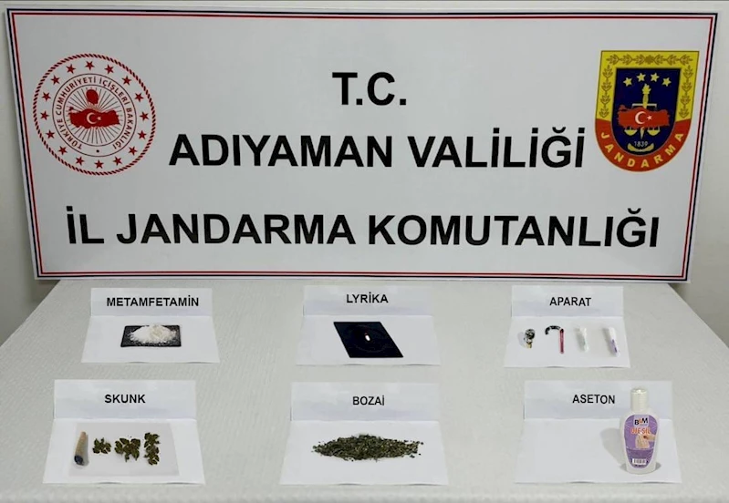 Jandarma ekipleri 1 haftada 17 kişiyi uyuşturucudan gözaltına aldı