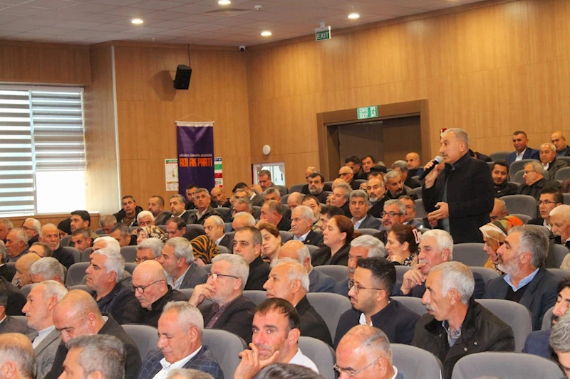 AK Parti İl Başkanlığınca il delegeleri ile 