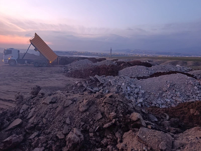 Adıyaman’da 4 ayda 293 bin ton hafriyat taşındı  - Videolu Haber