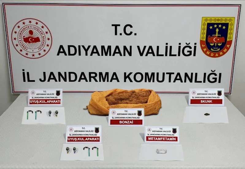 Adıyaman ve ilçelerde uyuşturucu operasyonu: 9 gözaltı