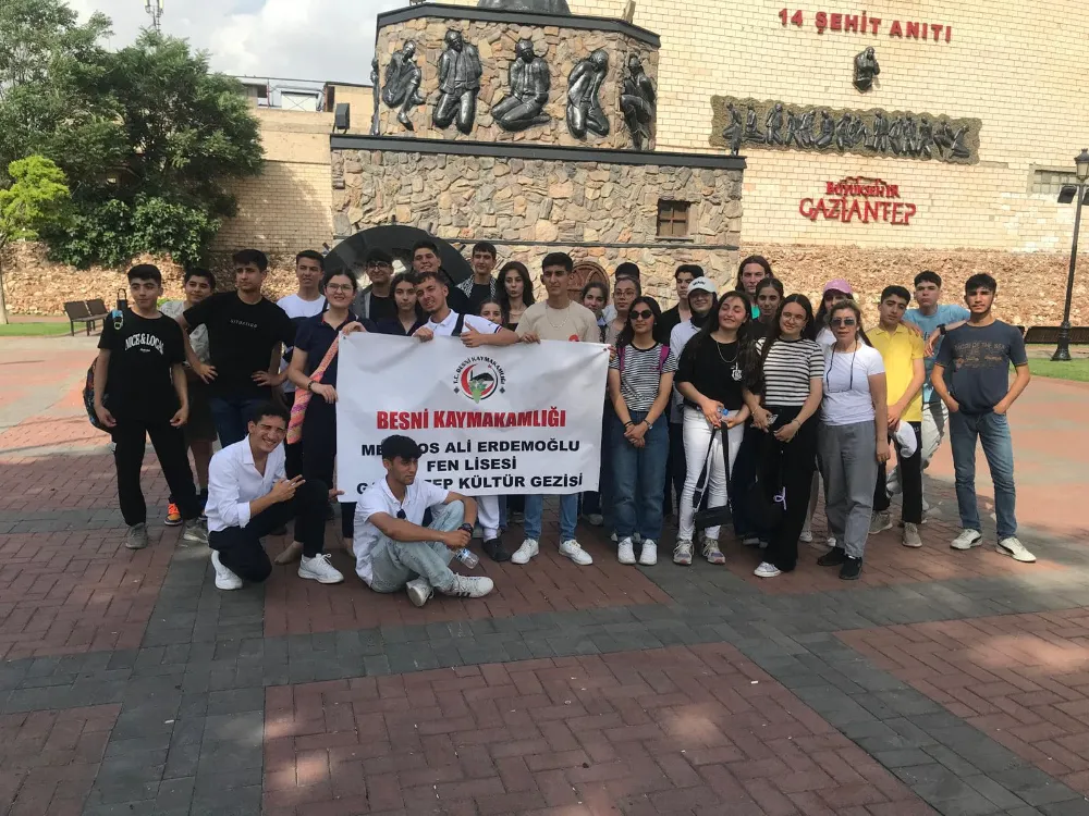 Ali Erdemoğlu Fen Lisesi öğrencileri için kültür gezisi düzenlendi