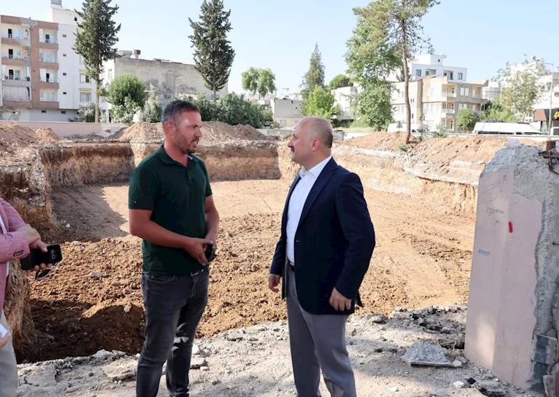 Vali Varol, 24 derslikli Yavuz Selim İlkokulu inşaatı’nı ziyaret etti 