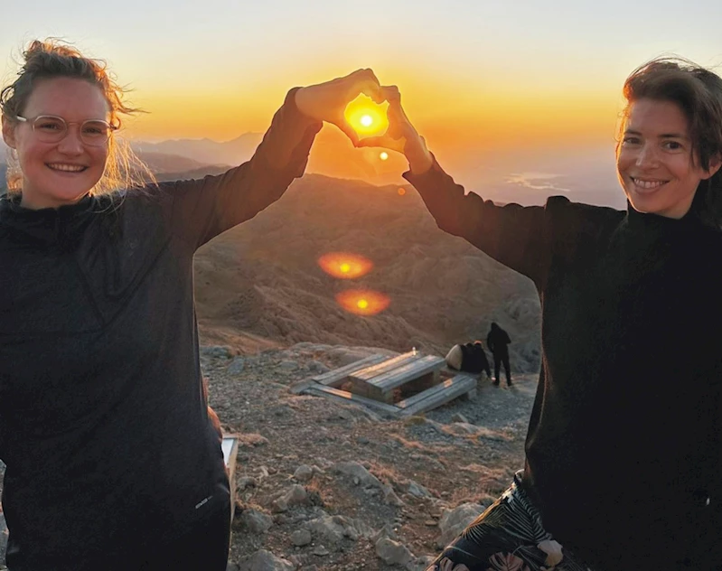 Fransız turistlerden Nemrut Dağı’na övgü 