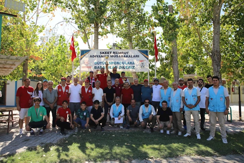 Atıcılık Nemrut Kupası şampiyonları kupa ve madalyalarını aldı 