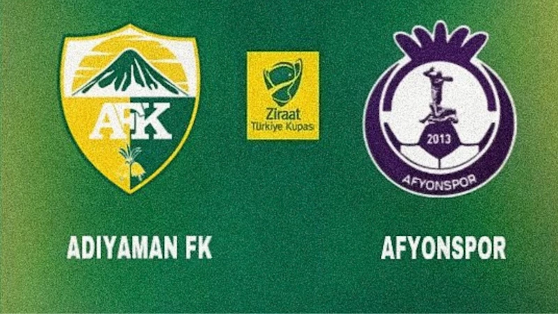 Ziraat Türkiye Kupası 2. eleme turu kuraları çekildi: Adıyaman FK, Afyonspor ile eşleşti 