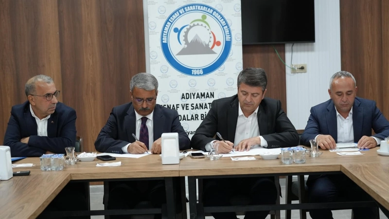 Adıyaman’da, esnafın sorunları ele alındı 