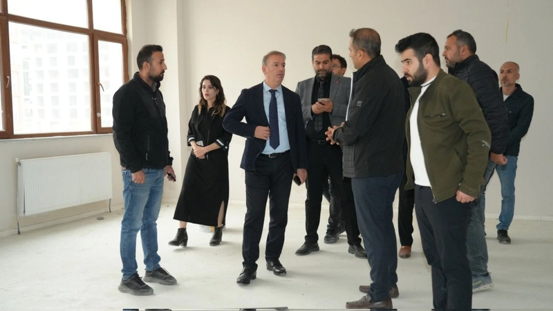 İl Millî Eğitim Müdürü Ali Tosun, eğitim yatırımlarını sahada inceledi 