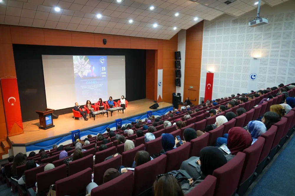 Adıyaman Üniversitesinde “Kadına Yönelik Şiddete Karşı Ortak Mücadele” paneli düzenlendi