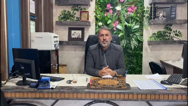 Başkan Çimenden’den Ağaç İşleri Esnaf Odası’nın kuruluş yıl dönümü mesajı 