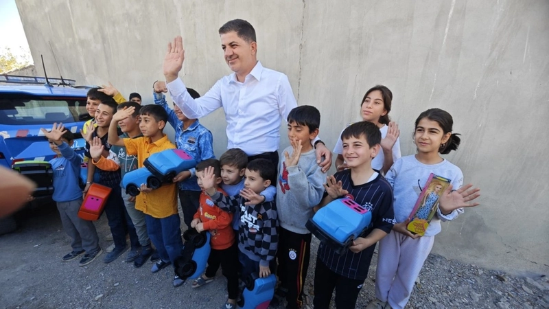 Milletvekili İshak Şan’dan çocuklara özel ilgi 