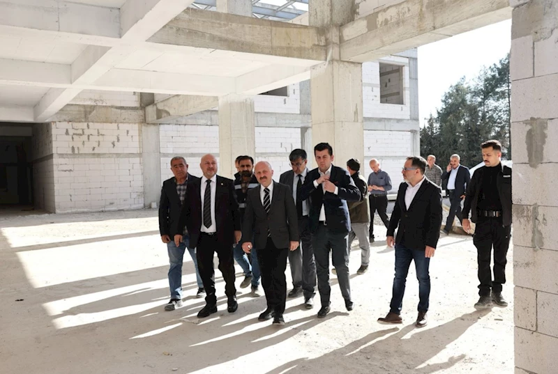 Adıyaman’da 150 yataklı yeni devlet hastanesi inşaatı sürüyor 