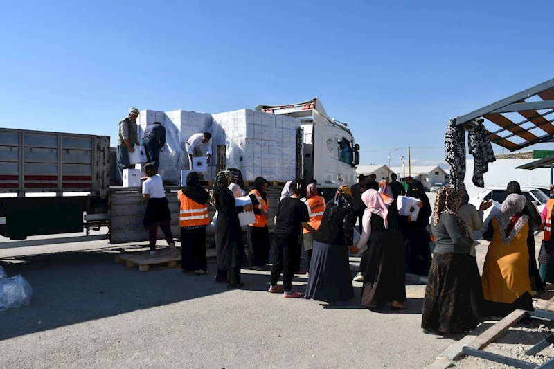 TOBB’dan Adıyamanlı depremzedelere Ramazan desteği 