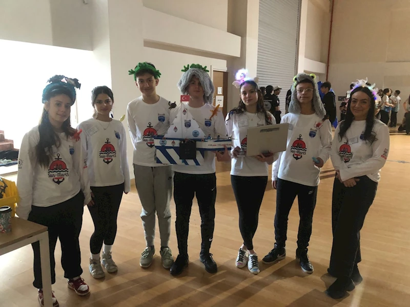 SANKO Okulları Fırst Lego League Challenge Turnuvasında iki birincilik kazandı 