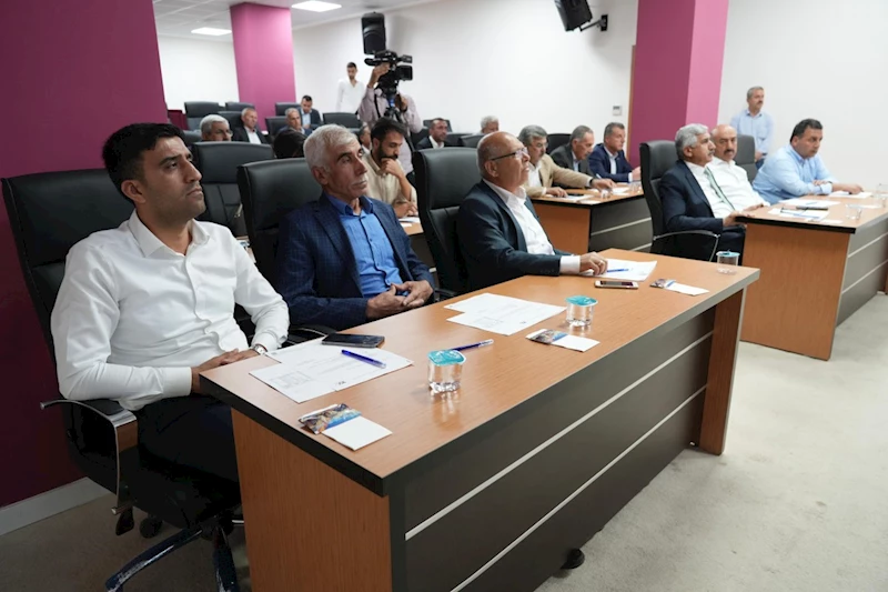 Adıyaman Belediyeler Birliği Mayıs ayı toplantısı yapıldı 