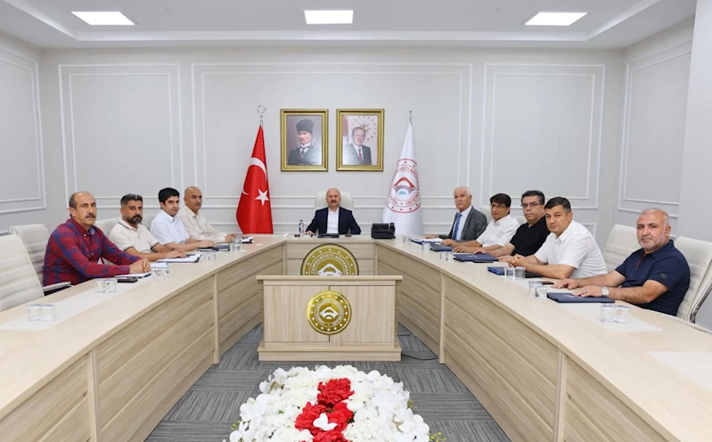 İl Özel İdaresinin yatırımları değerlendirildi 