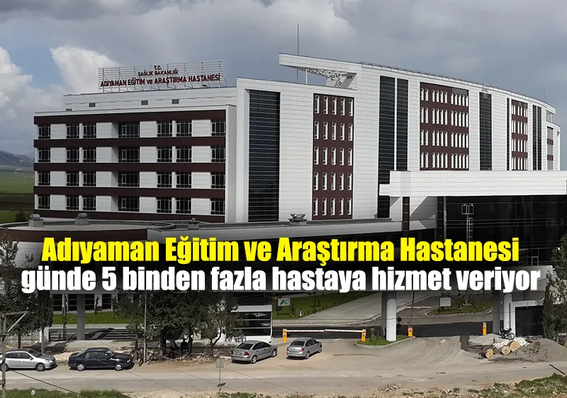 Günde 5 binden fazla hastaya hizmet: Randevuların %80’i MHRS üzerinden alınıyor 