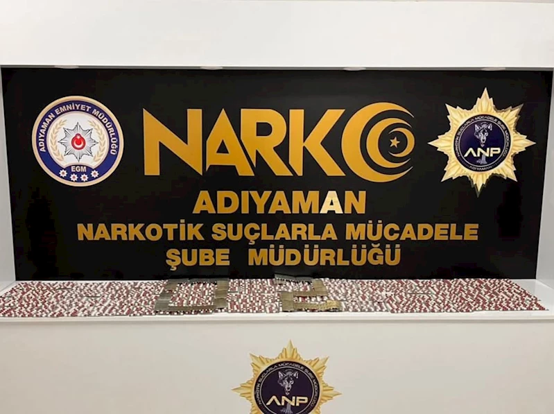 Adıyaman’da uyuşturucudan 1 kişi tutuklandı 