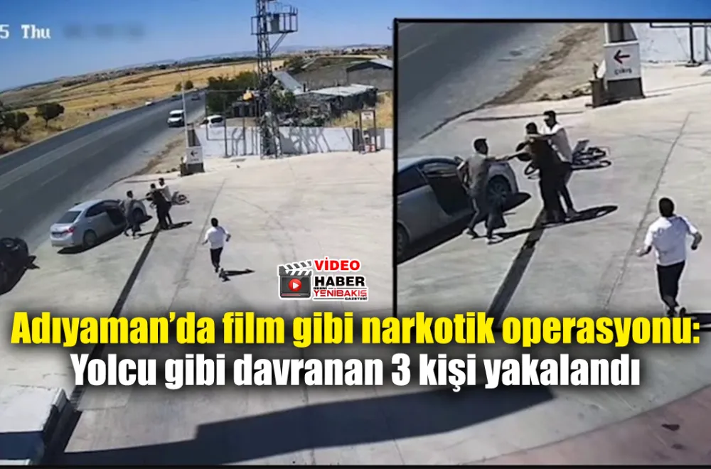 Adıyaman’da film gibi narkotik operasyonu: Yolcu gibi davranan 3 şüpheli tutuklandı  - Videolu Haber