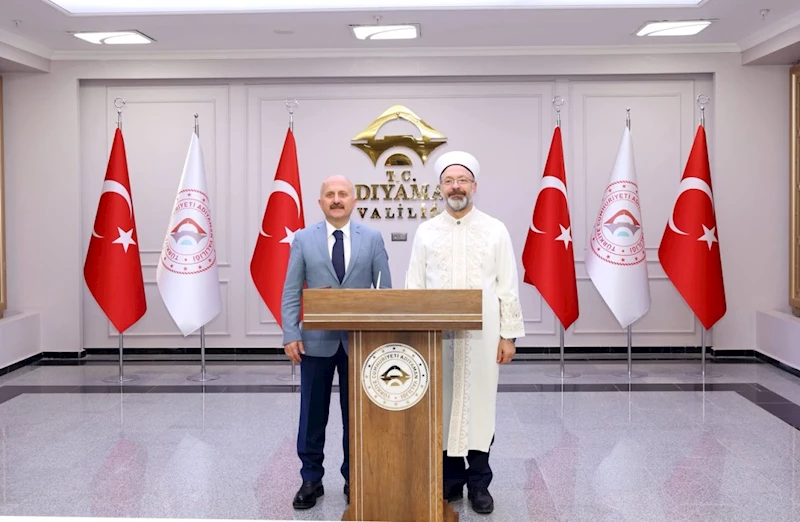 Diyanet İşleri Başkanı Erbaş’tan Adıyaman’a ziyaret 