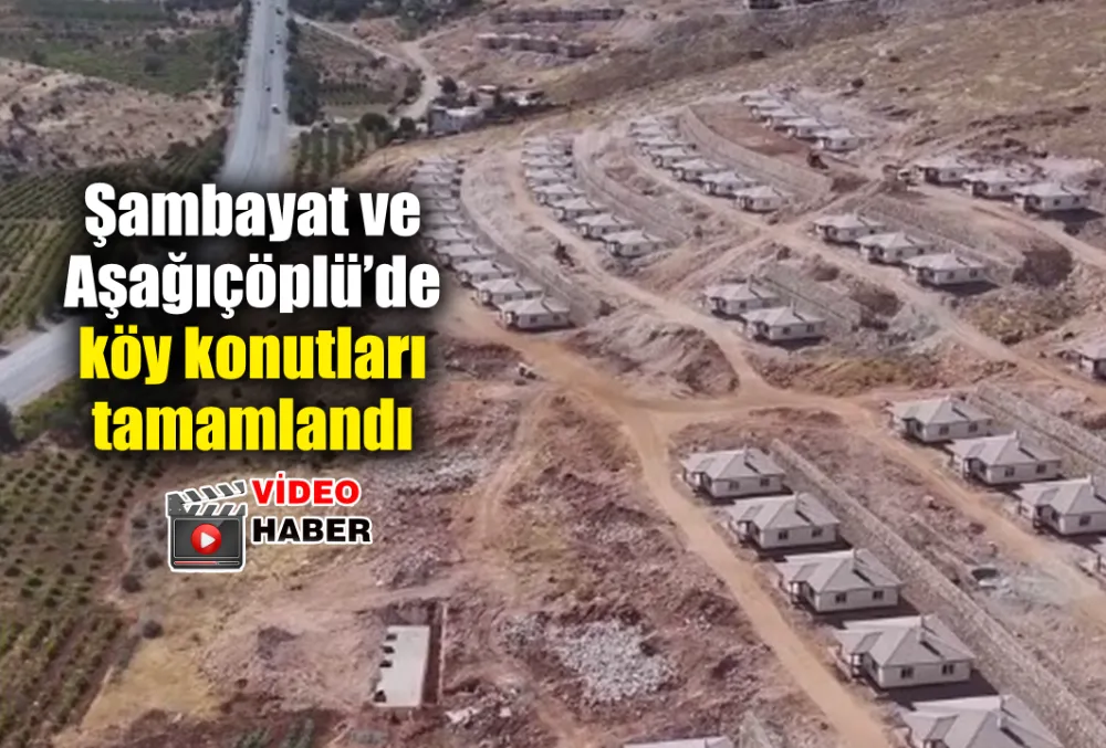 Şambayat ve Aşağıçöplü