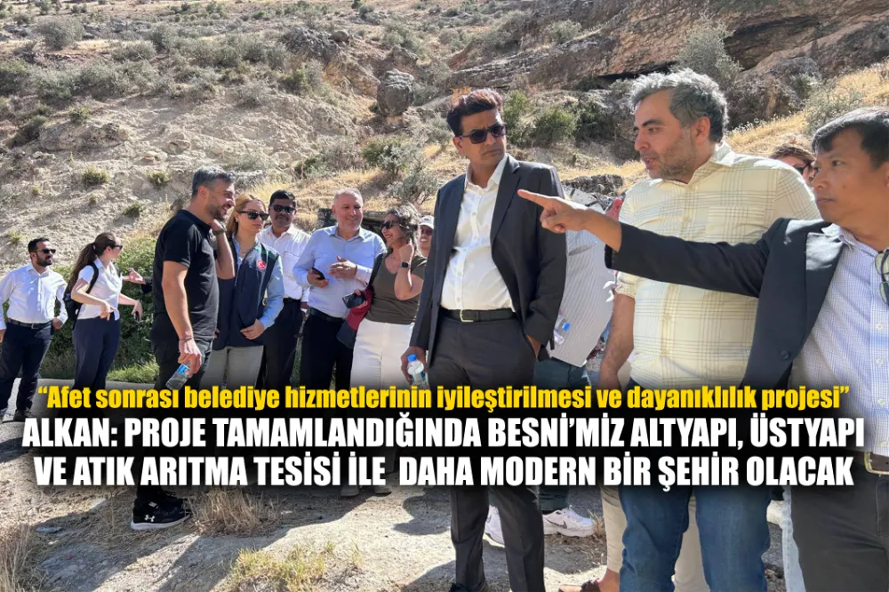 AFET SONRASI BELEDİYE HİZMETLERİNİN İYİLEŞTİRİLMESİ VE DAYANIKLILIK PROJESİ HAYATA GEÇİYOR