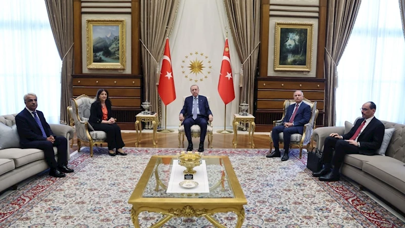 Erdoğan ile görüşen DEM heyetinden ilk açıklama: ‘Süreç yeni bir aşamaya girdi, karşılıklı irade devam ediyor’ 