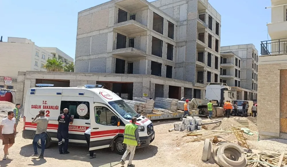Elektrik akımına kapılan işçi ağır yaralandı