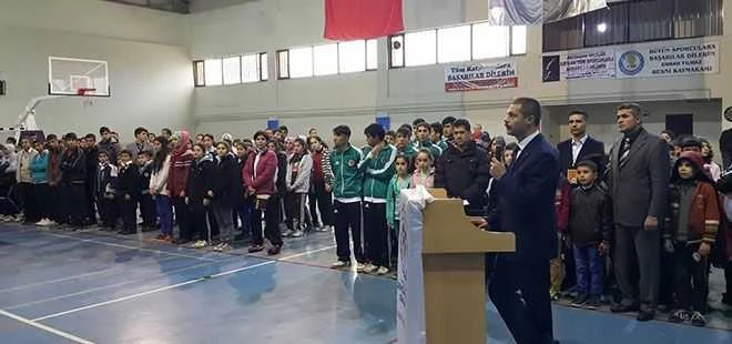 Okul Sporları Açılış Töreni Yapıldı