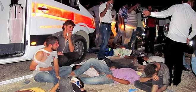 İki Minibüs Çarpıştı 2 Ölü 12 Yaralı