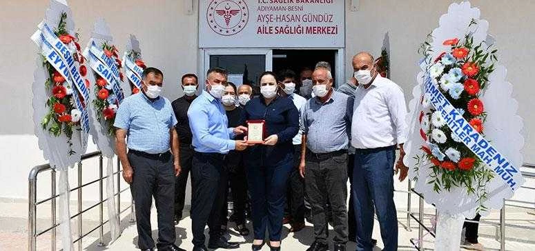15 TEMMUZ MAHALLESİNDEKİ AİLE  SAĞLIĞI MERKEZİ HİZMETE AÇILDI