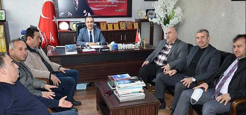 İşletme ve Kurum Müdürleriyle Mesleki Eğitimi Değerlendirme Toplantısı Yapıldı